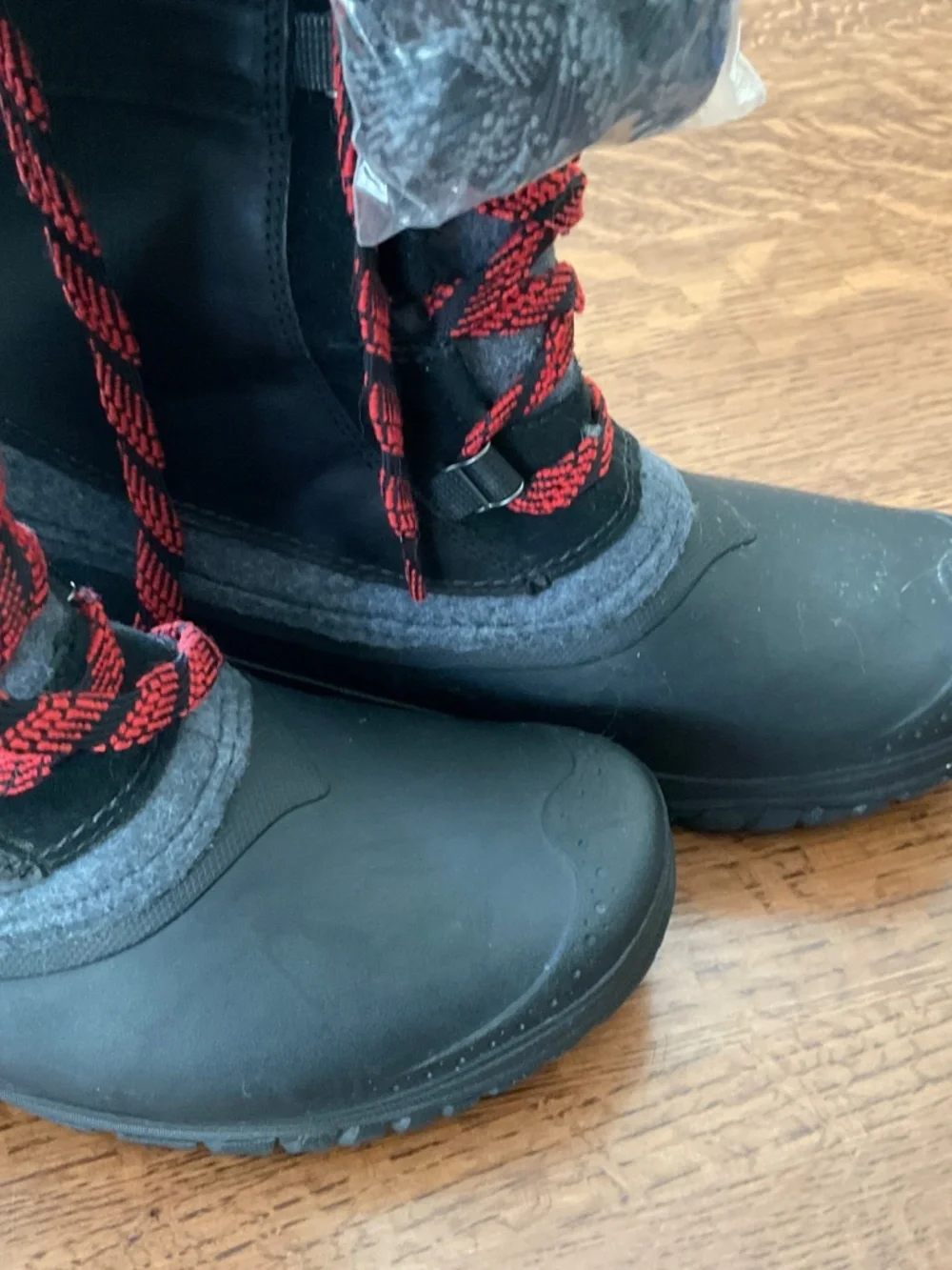 THE NORTH FACE New Sz 9.5 FAUX FUR Tall Waterproof Insulated Winter Boots